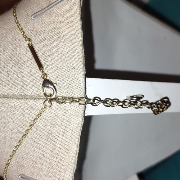 Kendra Scott Kiri Necklace Slate Gold 14K Plated - Picture 5 of 8